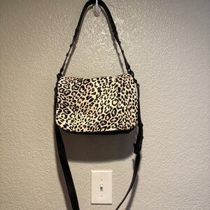 Aimee Kestenberg Sorrento Cheetah Printed Calf Hair Crossbody Bag
